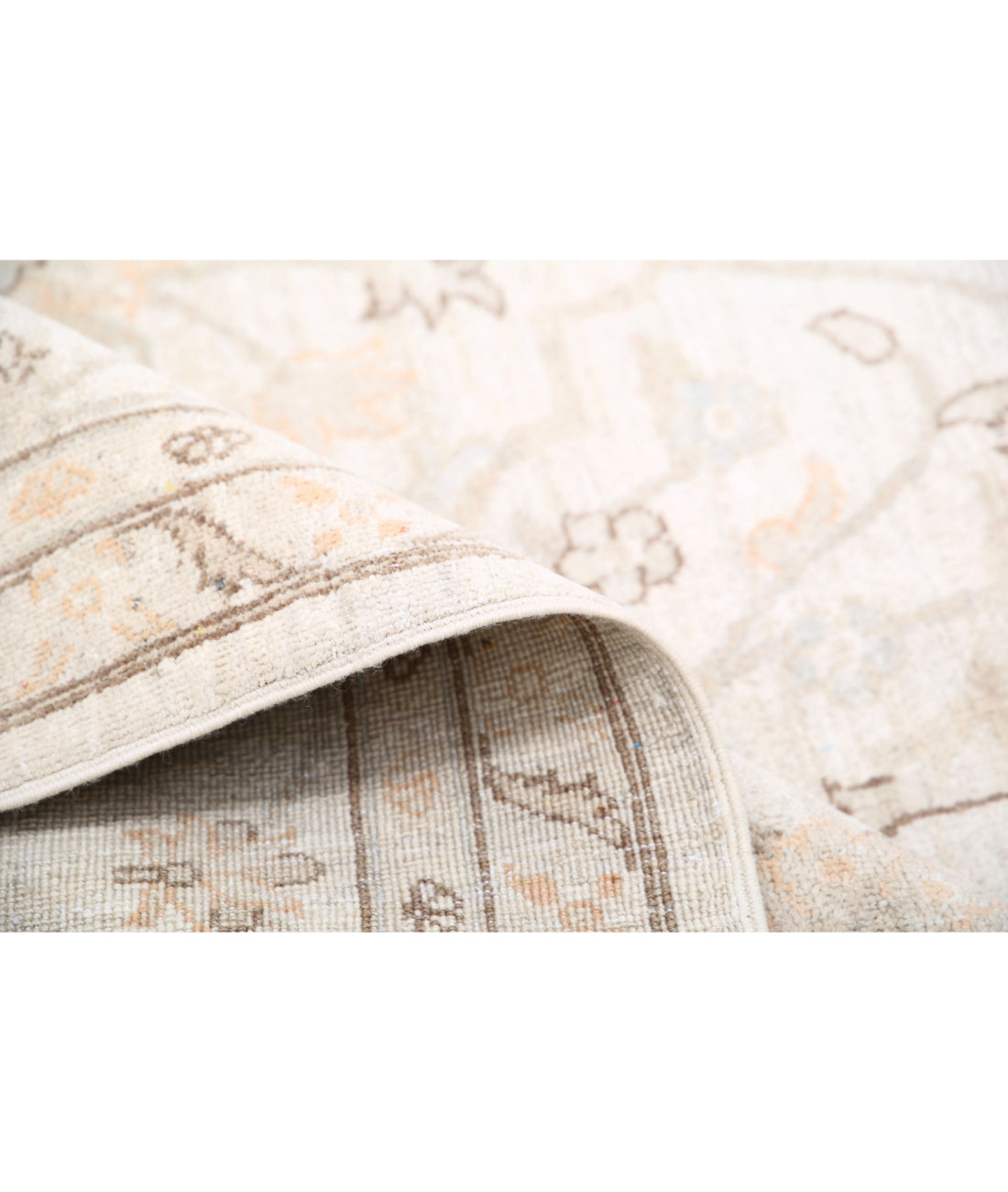 Hand Knotted Serenity Wool Rug - 9'1'' x 12'0'' 9'1'' x 12'0'' (273 X 360) / Ivory / Taupe