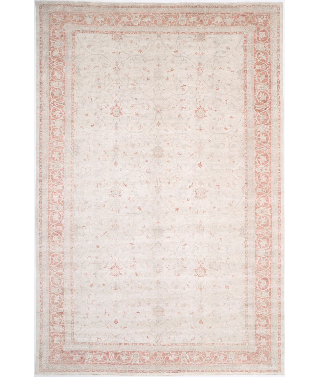 Hand Knotted Serenity Wool Rug - 13'2'' x 19'7''