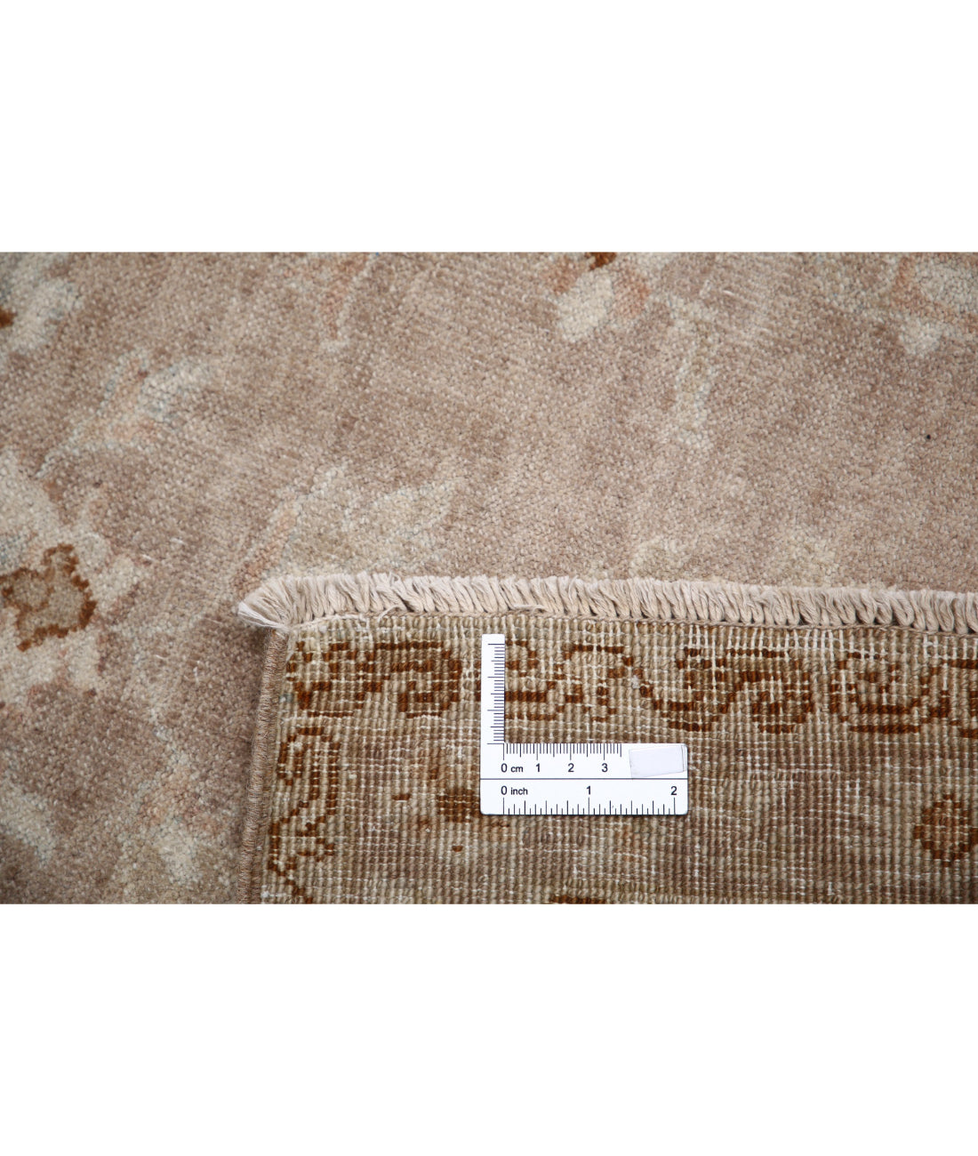 Hand Knotted Serenity Wool Rug - 7'10'' x 9'8'' 7'10'' x 9'8'' (235 X 290) / Taupe / Ivory