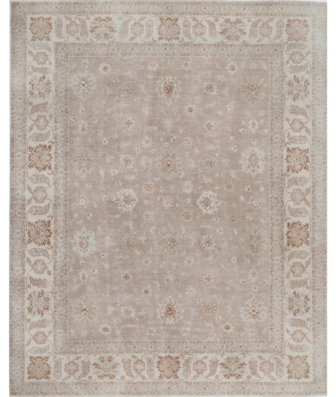 Hand Knotted Serenity Wool Rug - 7'10'' x 9'8''