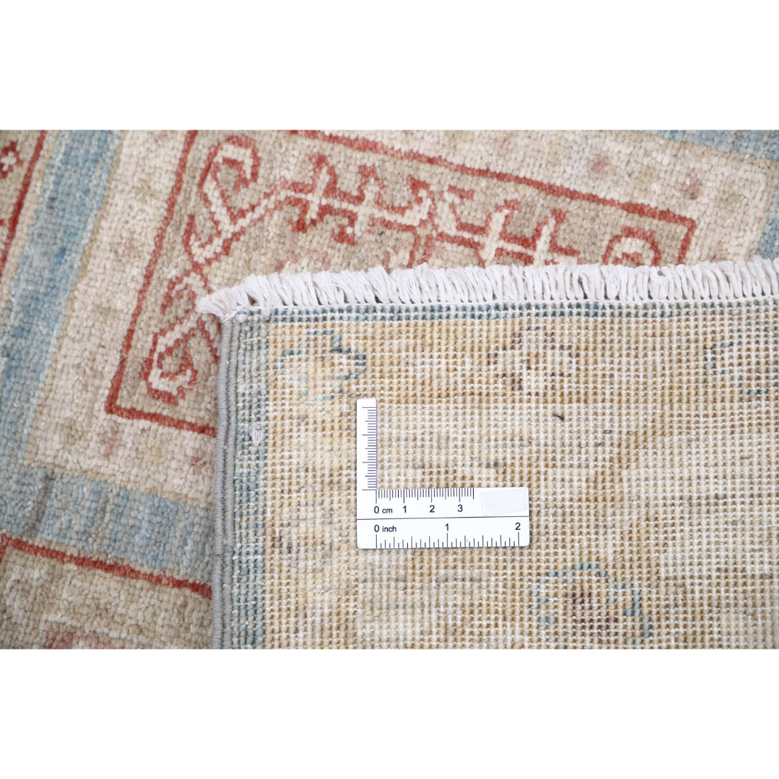 Alfombra de lana Serenity anudada a mano - 2'9'' x 7'4''