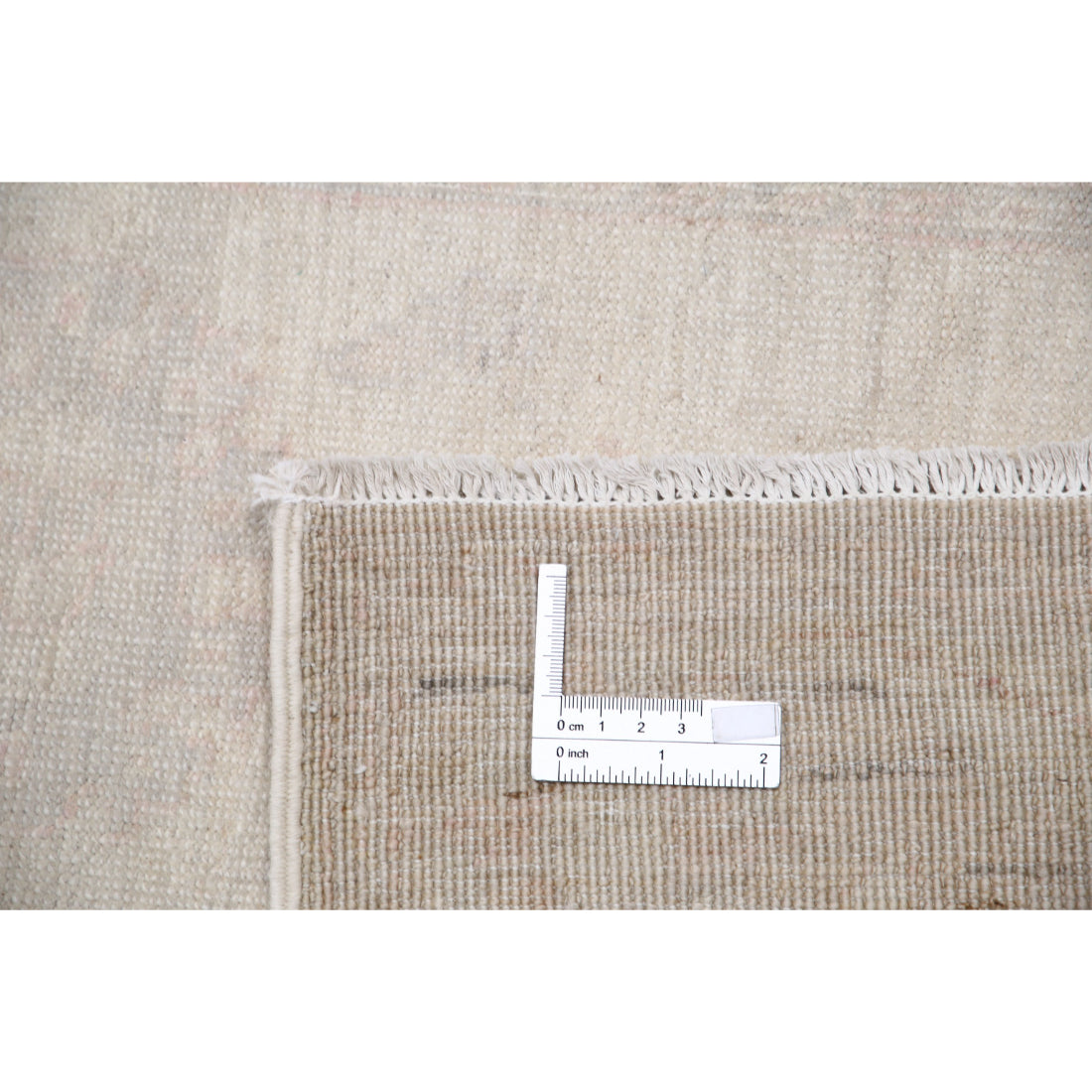 Alfombra de lana Serenity anudada a mano - 2'4'' x 7'8''