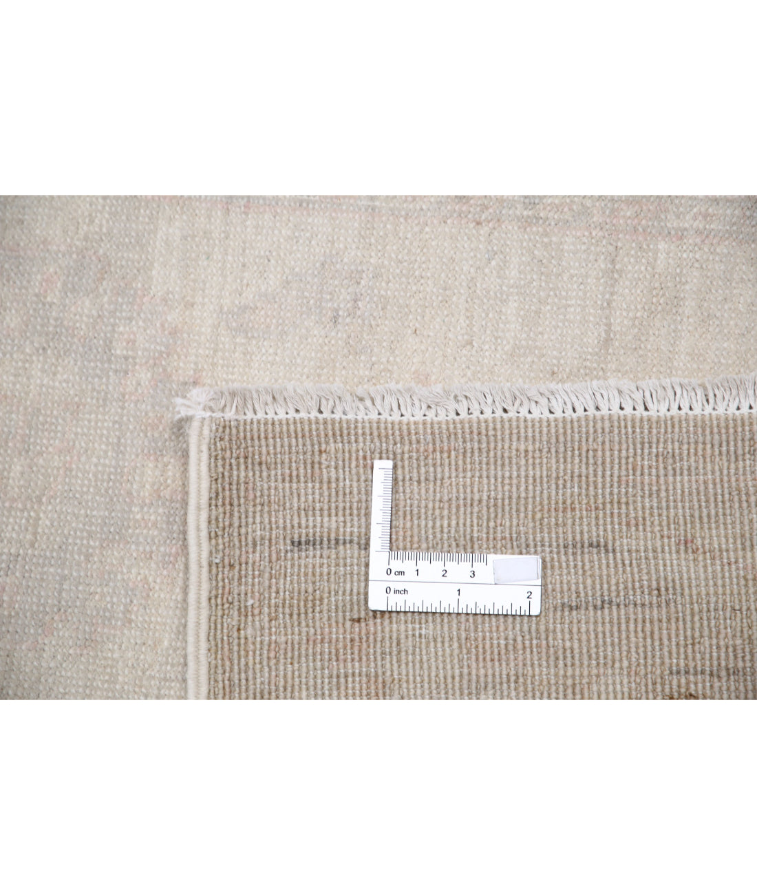 Alfombra de lana Serenity anudada a mano - 2'4'' x 7'8''