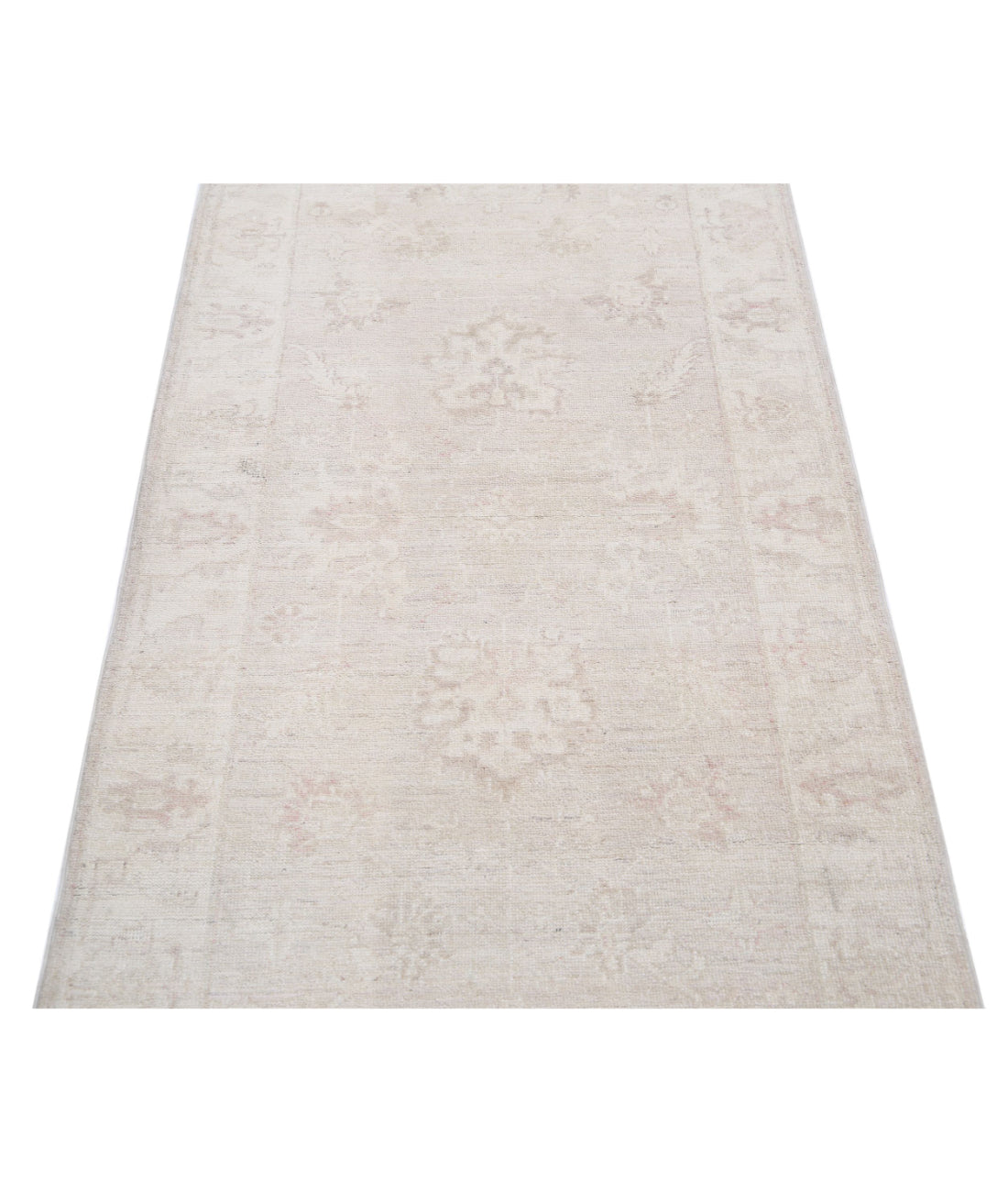 Alfombra de lana Serenity anudada a mano - 2'8'' x 9'5''