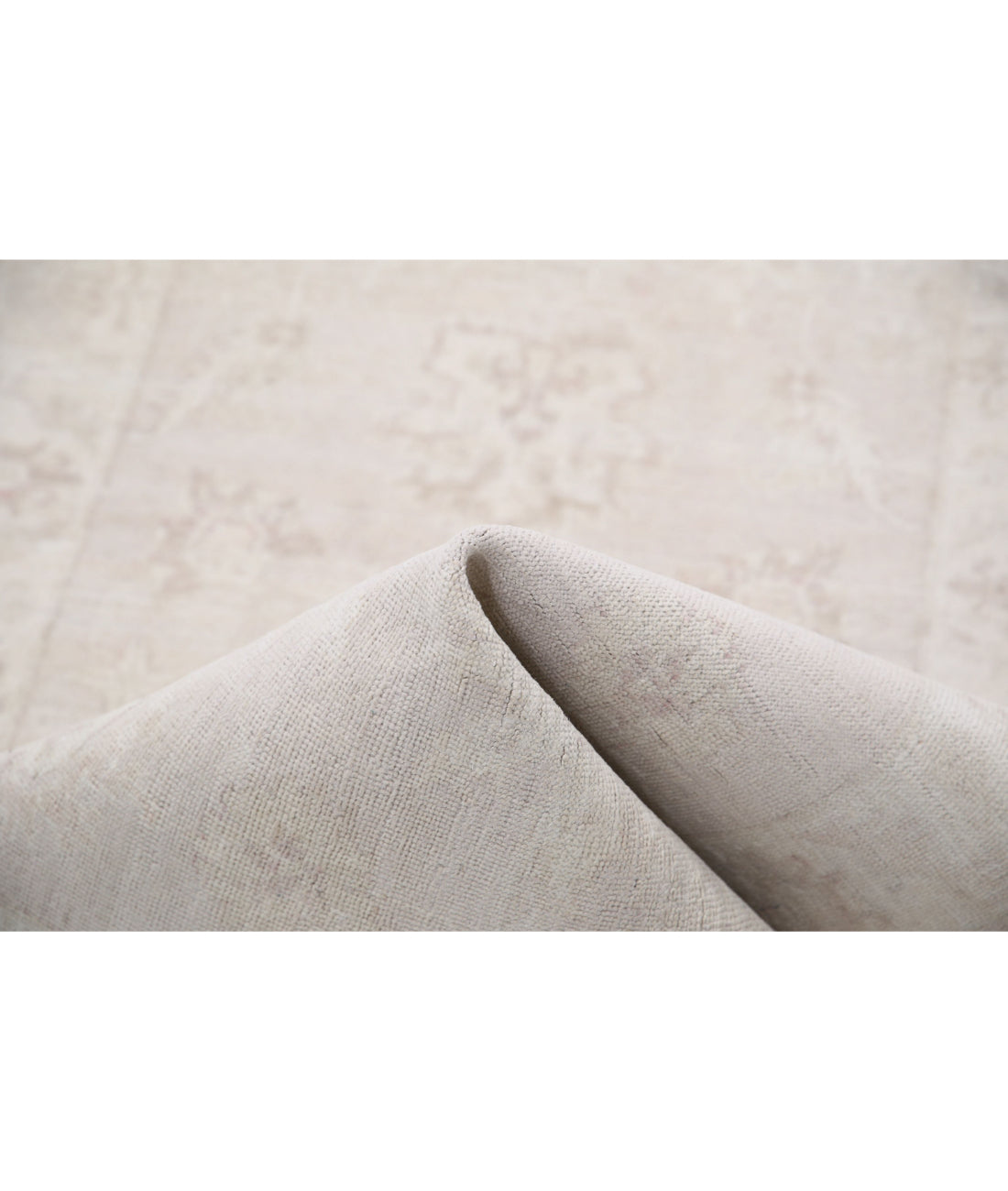 Alfombra de lana Serenity anudada a mano - 2'8'' x 9'5''