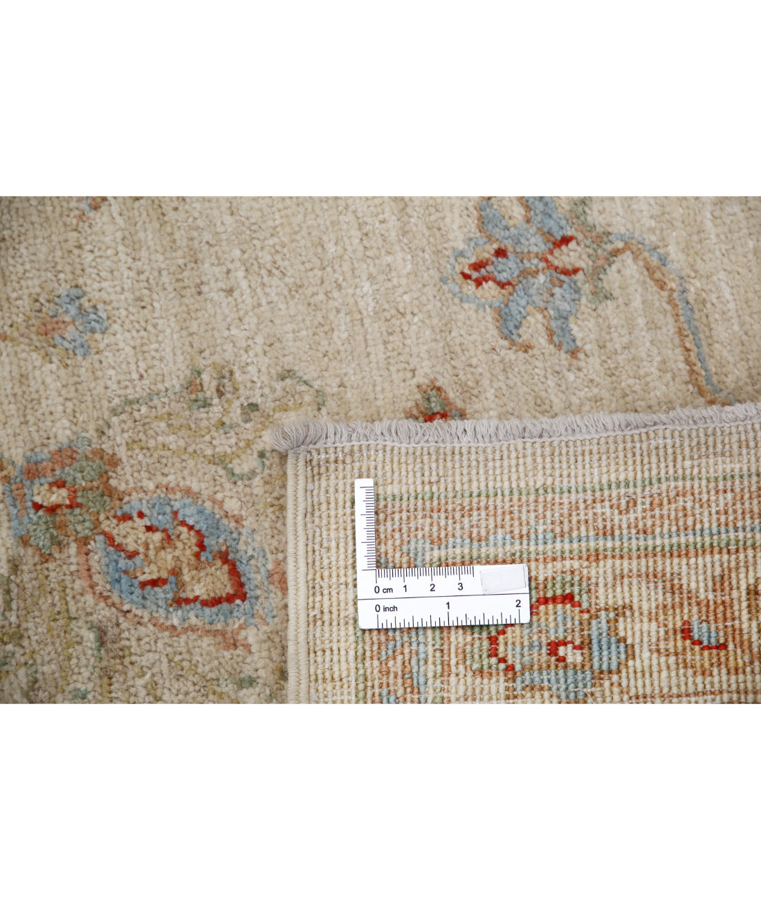 Alfombra de lana Serenity anudada a mano - 2'8'' x 8'5''