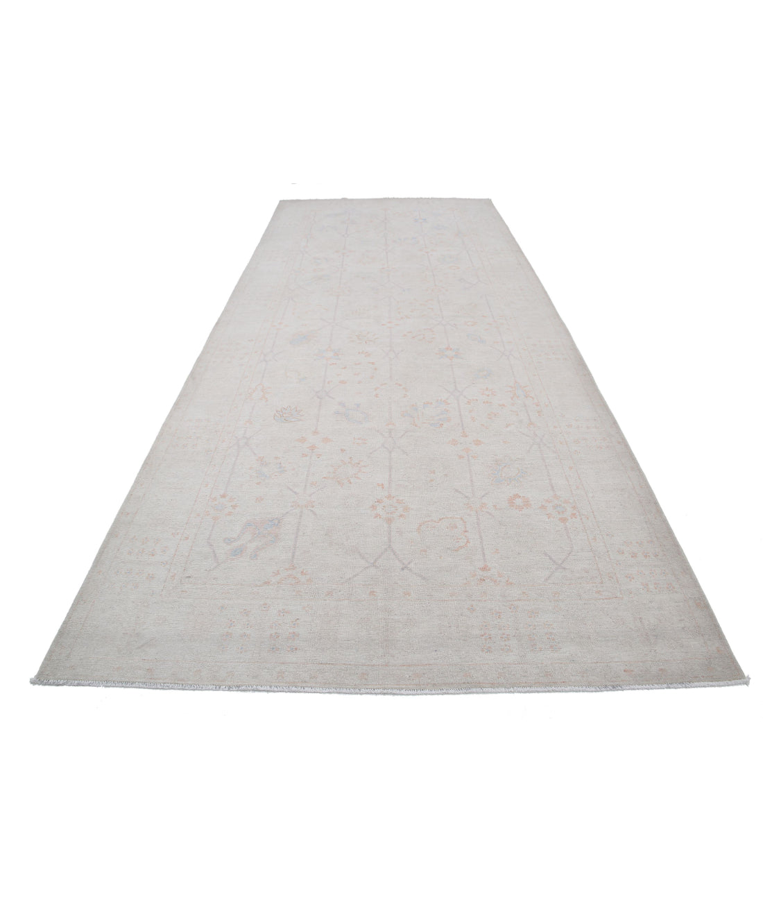 Hand Knotted Serenity Wool Rug - 5'11'' x 14'2'' 5'11'' x 14'2'' (178 X 425) / Ivory / Ivory