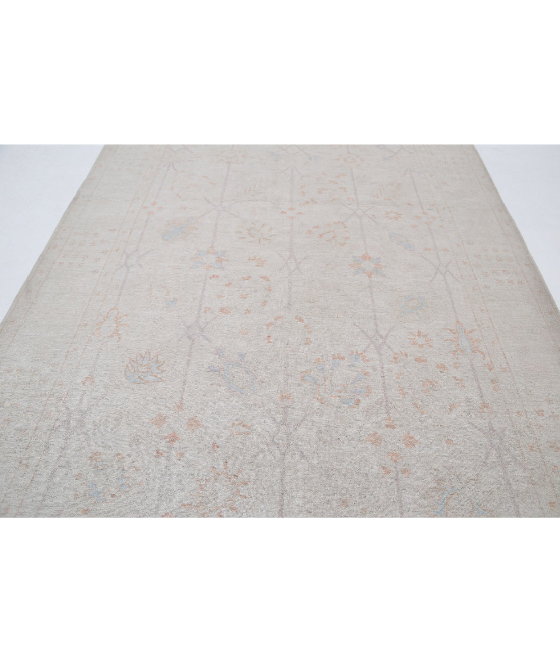 Hand Knotted Serenity Wool Rug - 5'11'' x 14'2'' 5'11'' x 14'2'' (178 X 425) / Ivory / Ivory