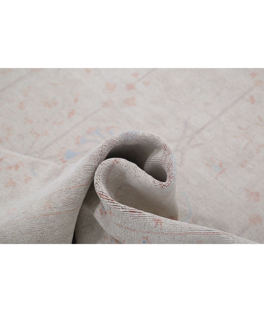 Hand Knotted Serenity Wool Rug - 5'11'' x 14'2'' 5'11'' x 14'2'' (178 X 425) / Ivory / Ivory