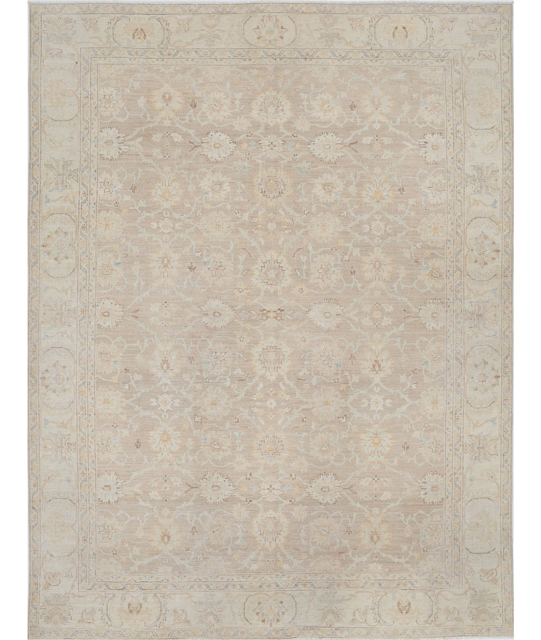 Hand Knotted Serenity Wool Rug - 4&#39;0&#39;&#39; x 9&#39;2&#39;&#39; 4&#39;0&#39;&#39; x 9&#39;2&#39;&#39; (120 X 275) / Brown / Ivory