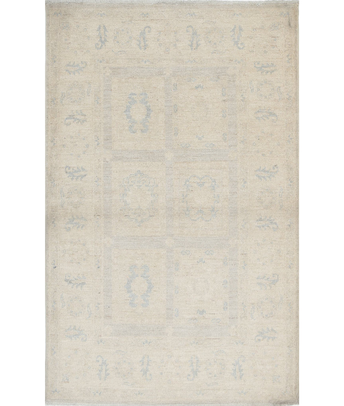 Hand Knotted Serenity Wool Rug - 3'1'' x 5'0'' 3'1'' x 5'0'' (93 X 150) / Brown / Ivory