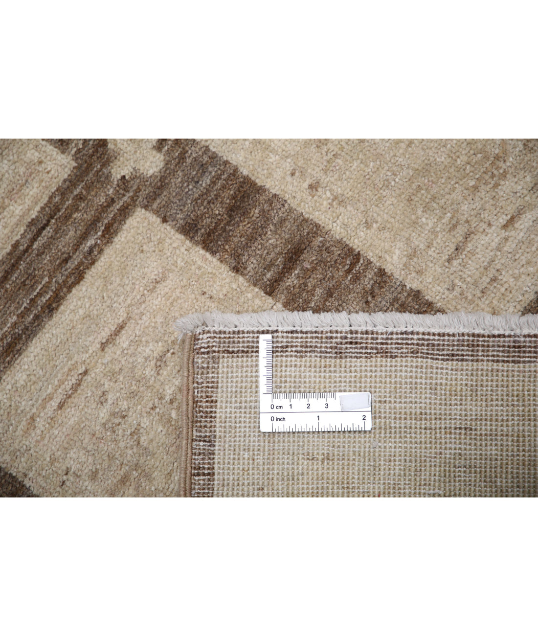 Hand Knotted Serenity Wool Rug - 2'6'' x 3'10'' 2'6'' x 3'10'' (75 X 115) / Brown / Ivory