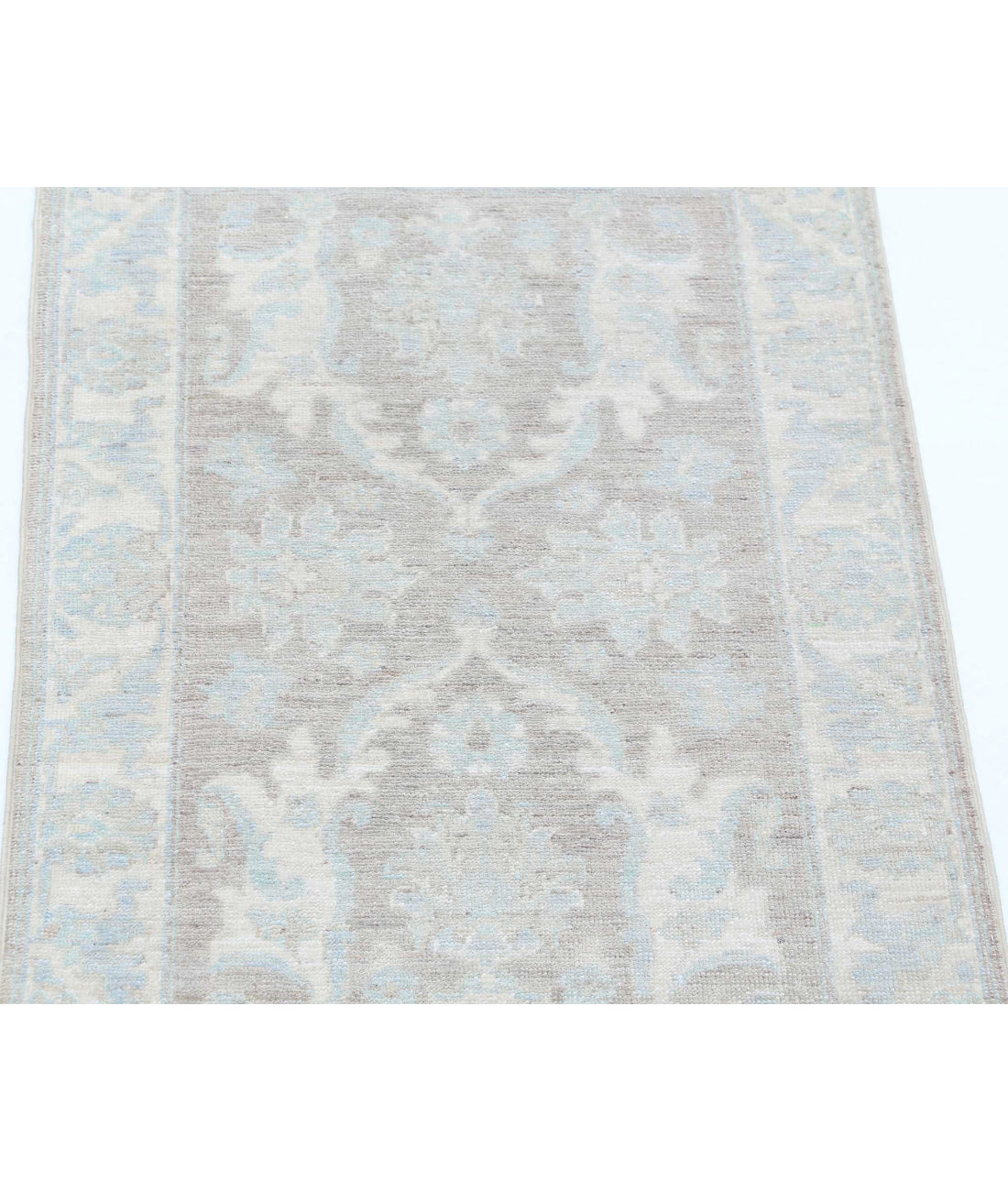 Hand Knotted Serenity Wool Rug - 2'0'' x 2'10'' 2'0'' x 2'10'' (60 X 85) / Brown / Ivory