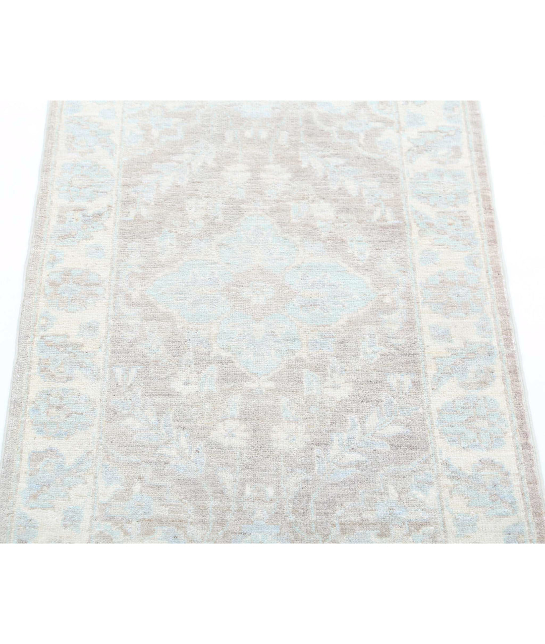 Hand Knotted Serenity Wool Rug - 2'0'' x 2'11'' 2'0'' x 2'11'' (60 X 88) / Brown / Ivory