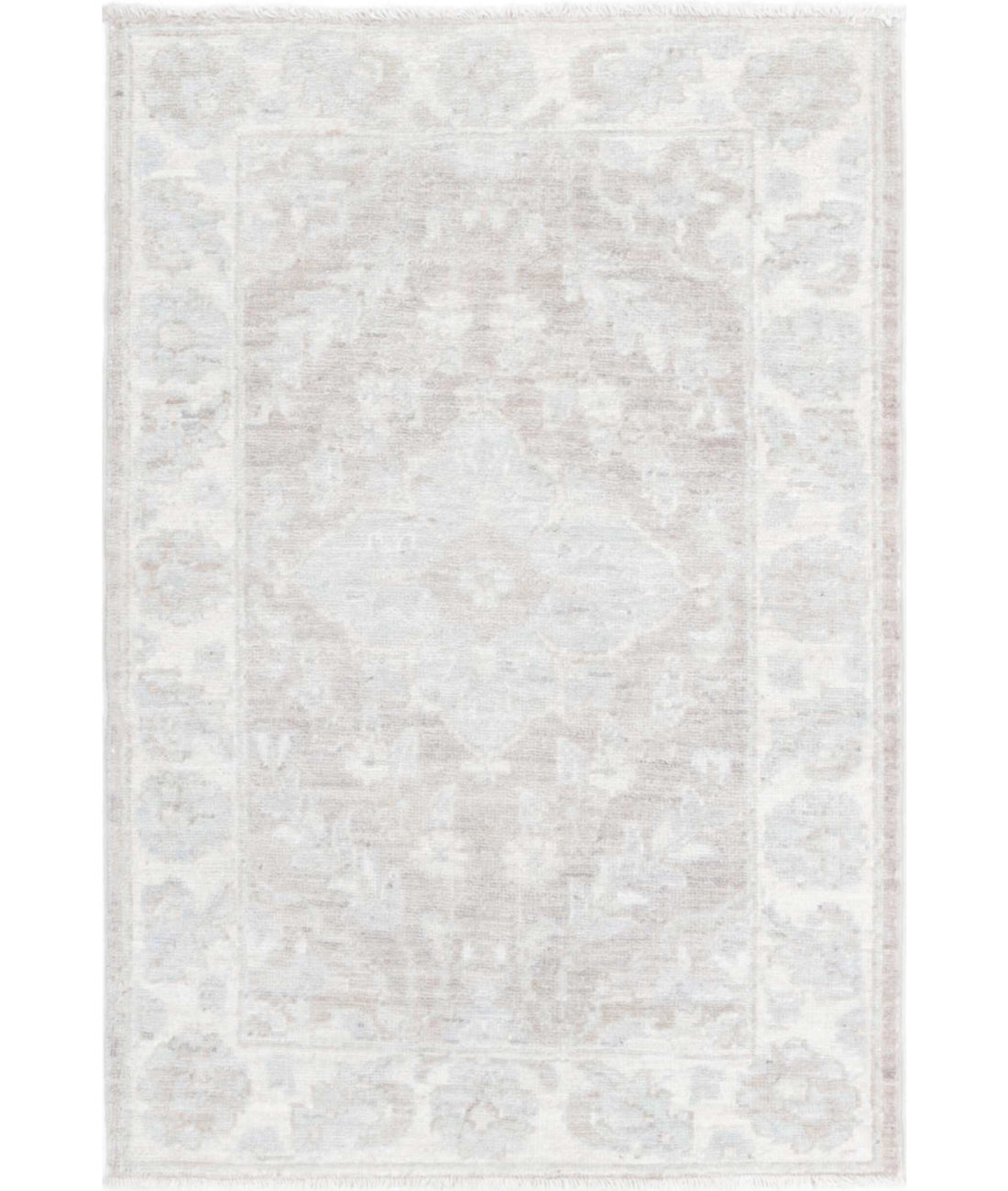 Hand Knotted Serenity Wool Rug - 2'0'' x 2'11''