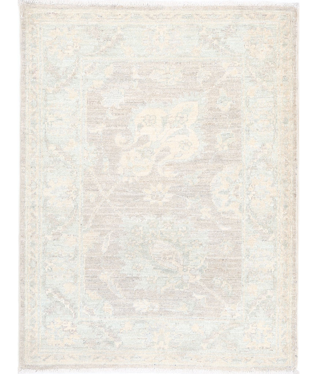 Hand Knotted Serenity Wool Rug - 2'3'' x 2'11''