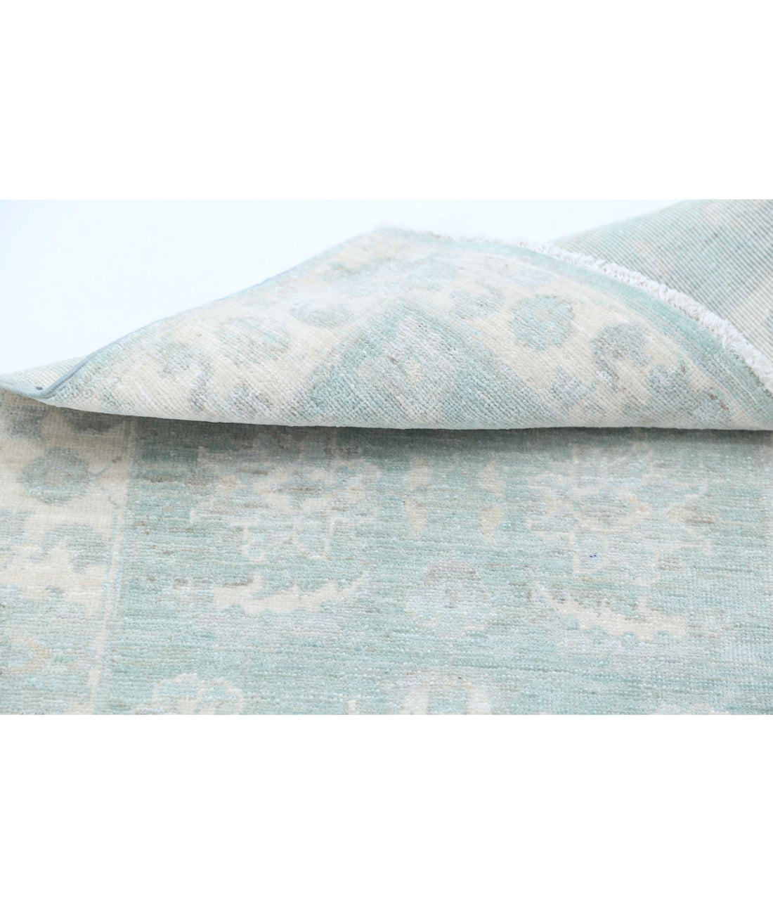 Hand Knotted Serenity Wool Rug - 2'0'' x 2'11'' 2'0'' x 2'11'' (60 X 88) / Green / Ivory