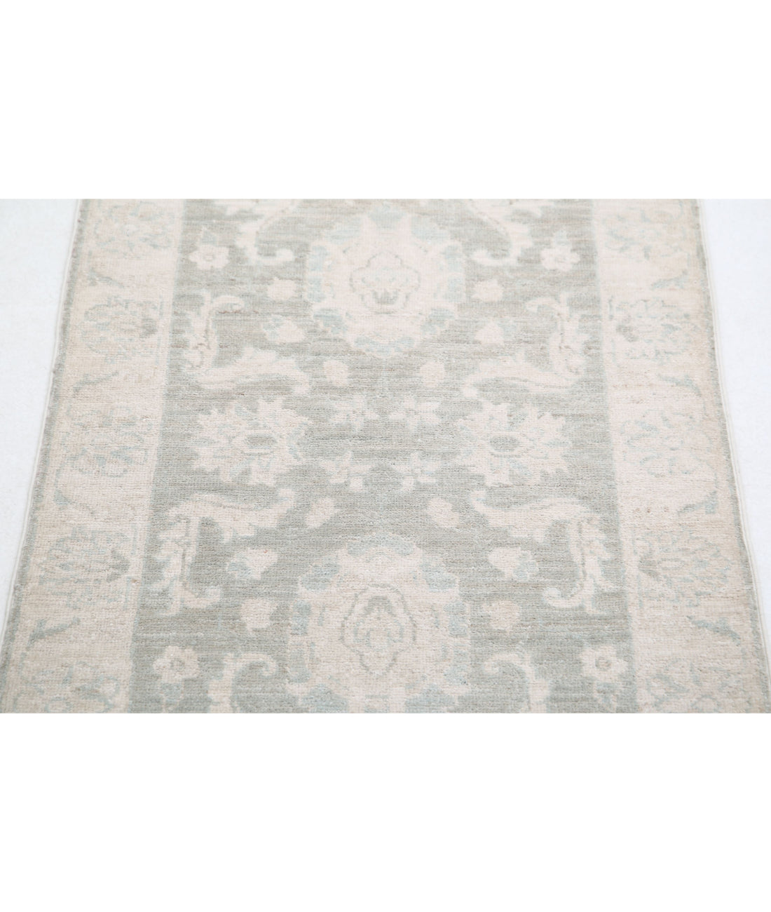 Hand Knotted Serenity Wool Rug - 2'0'' x 3'0'' 2'0'' x 3'0'' (60 X 90) / Grey / Ivory