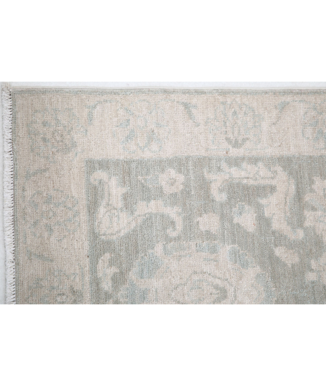 Hand Knotted Serenity Wool Rug - 2'0'' x 3'0'' 2'0'' x 3'0'' (60 X 90) / Grey / Ivory