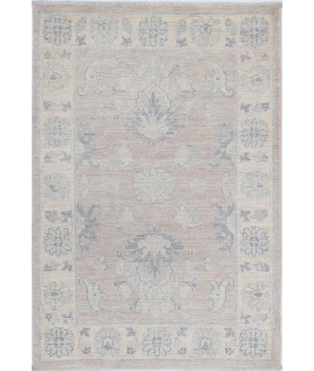 Hand Knotted Serenity Wool Rug - 2'2'' x 3'2'' 2'2'' x 3'2'' (65 X 95) / Brown / Ivory