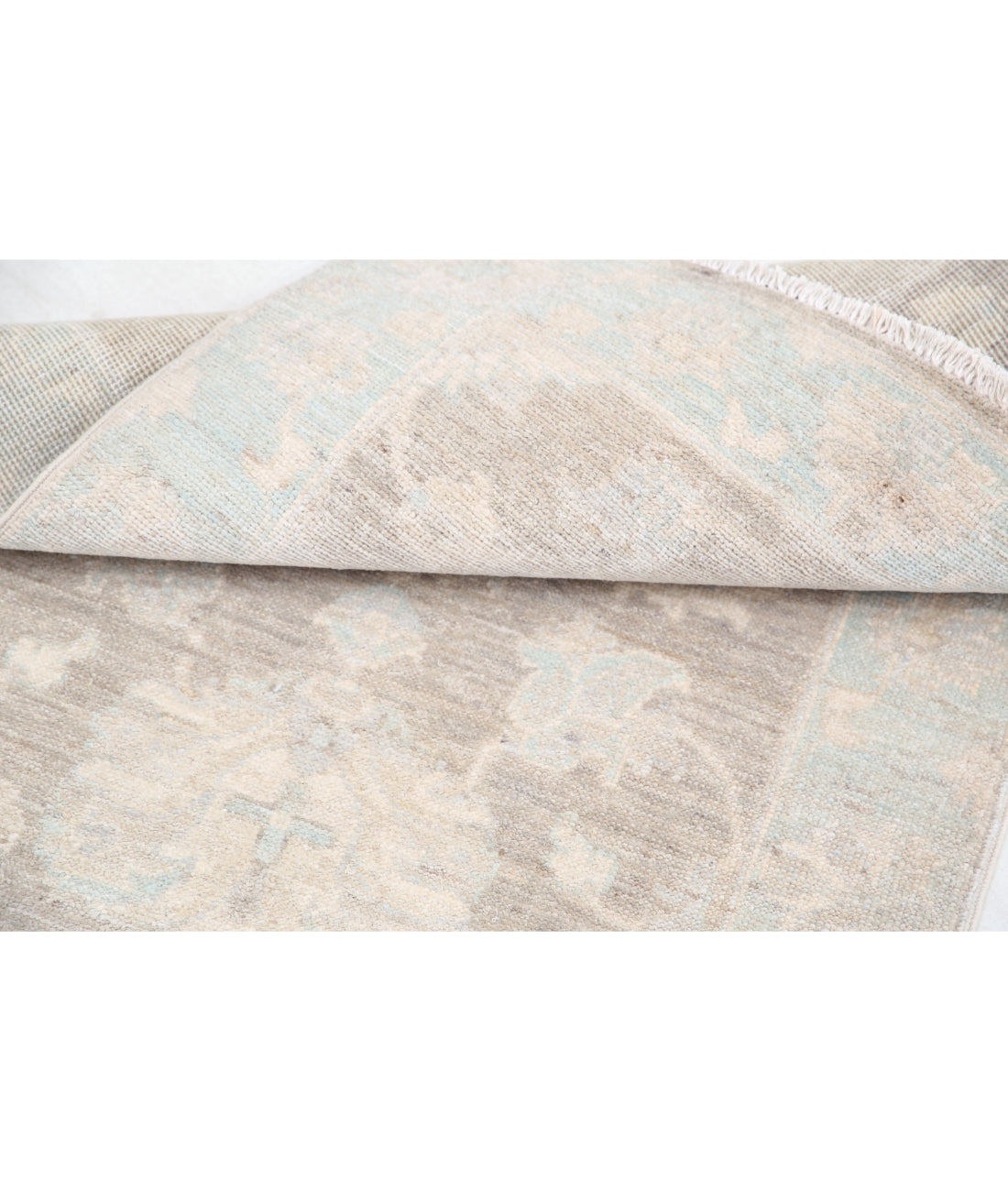 Hand Knotted Serenity Wool Rug - 2'0'' x 3'1'' 2'0'' x 3'1'' (60 X 93) / Brown / Blue