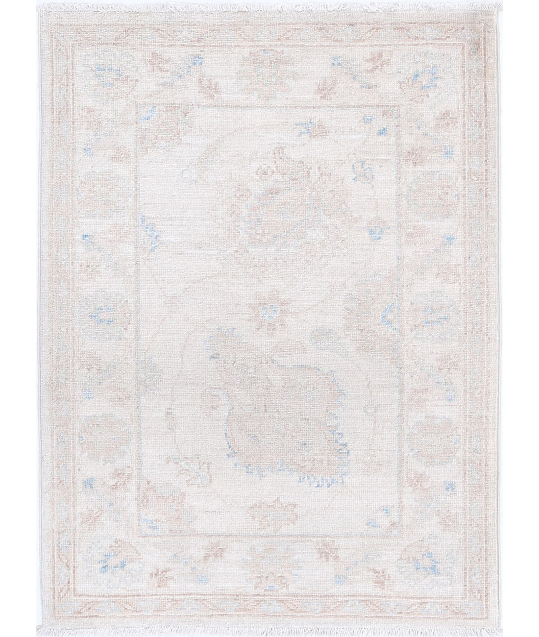 Hand Knotted Serenity Wool Rug - 2'1'' x 2'11''