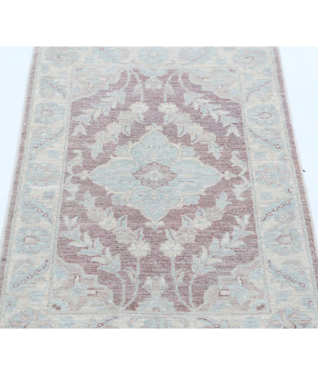 Hand Knotted Serenity Wool Rug - 2'1'' x 3'2'' 2'1'' x 3'2'' (63 X 95) / Brown / Ivory
