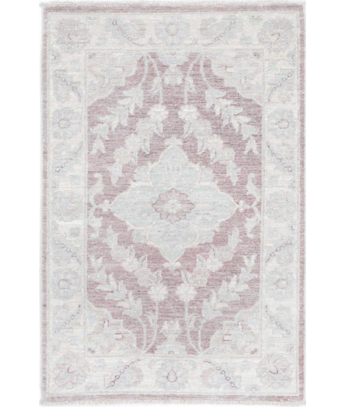 Hand Knotted Serenity Wool Rug - 2'1'' x 3'2''