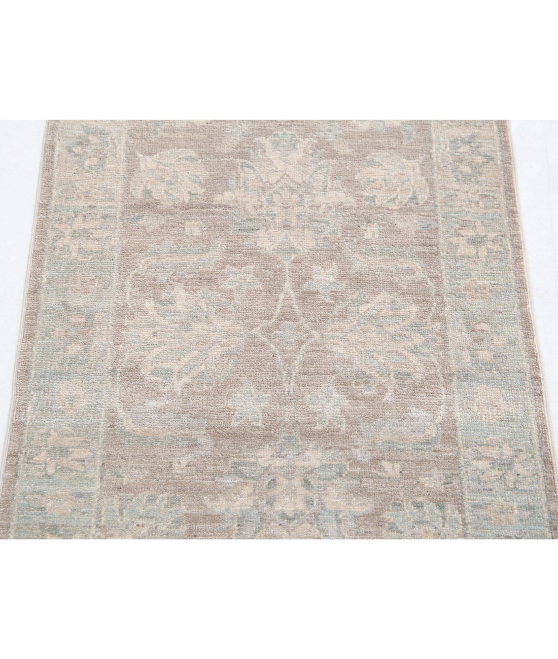 Hand Knotted Serenity Wool Rug - 2'1'' x 3'1'' 2'1'' x 3'1'' (63 X 93) / Brown / Ivory