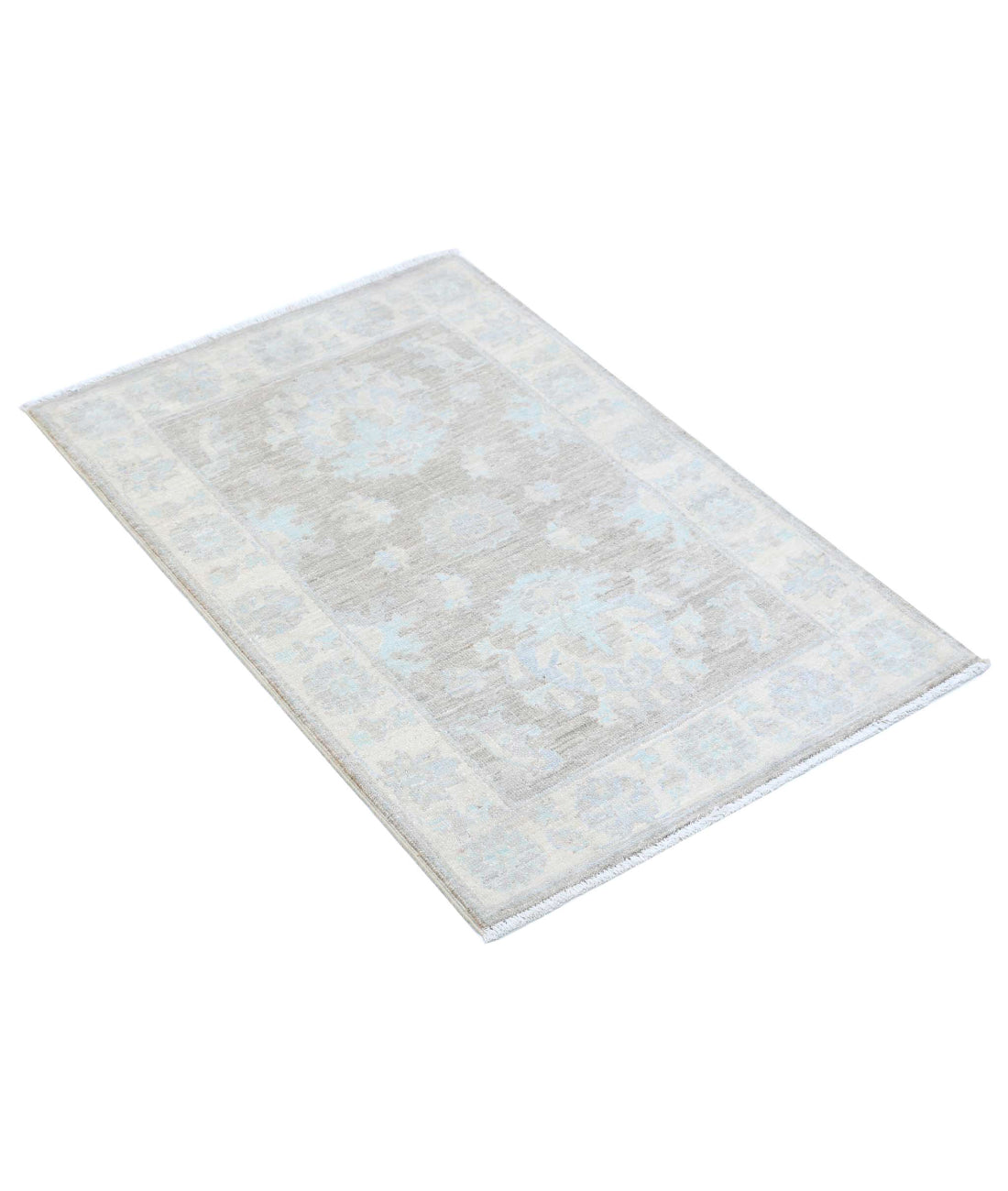 Hand Knotted Serenity Wool Rug - 2'2'' x 3'2'' 2'2'' x 3'2'' (65 X 95) / Brown / Ivory