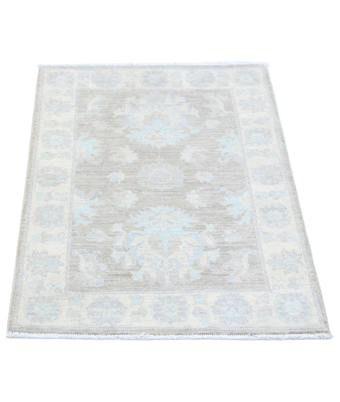 Hand Knotted Serenity Wool Rug - 2'2'' x 3'2'' 2'2'' x 3'2'' (65 X 95) / Brown / Ivory
