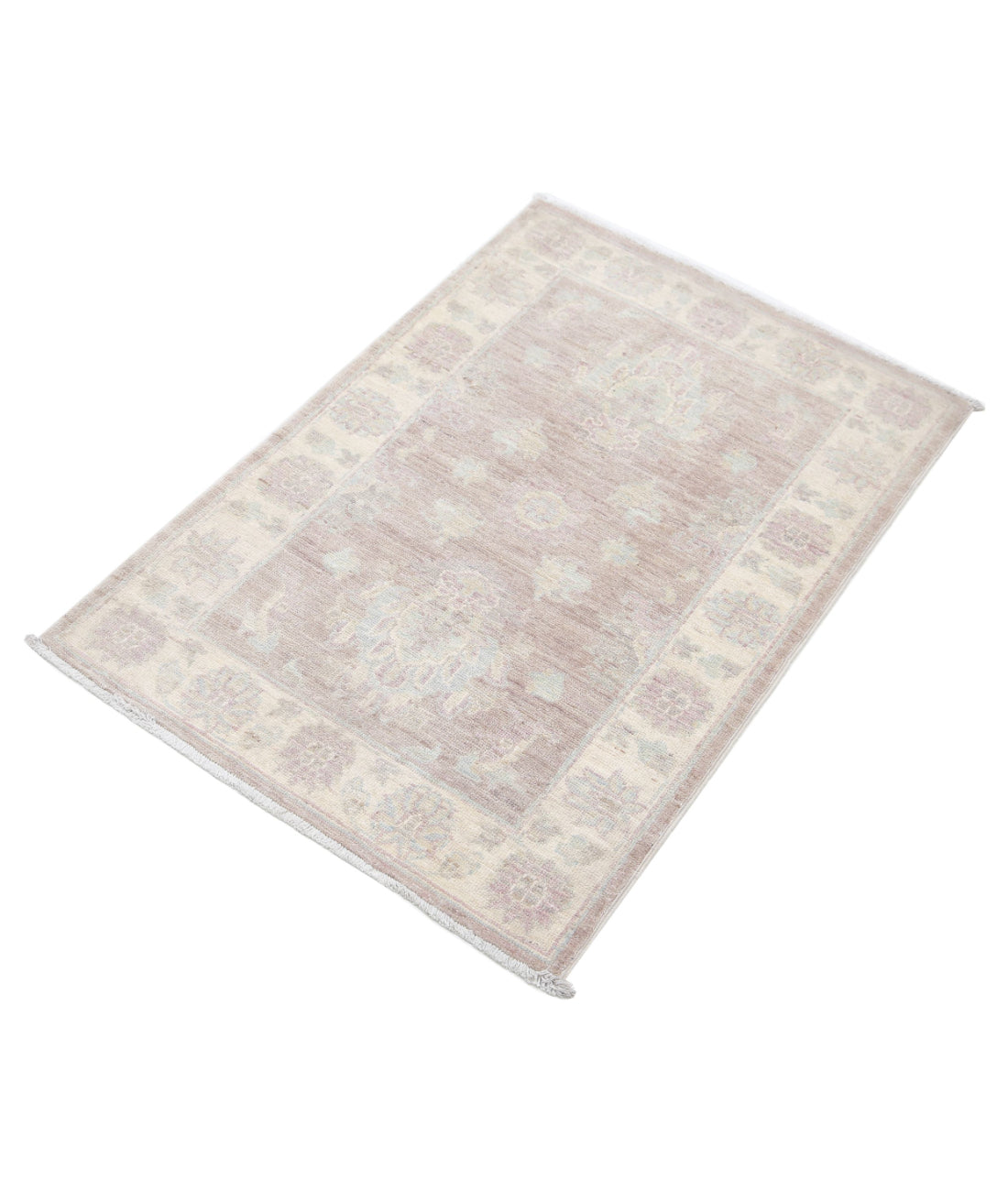 Hand Knotted Serenity Wool Rug - 2'1'' x 3'0'' 2'1'' x 3'0'' (63 X 90) / Brown / Ivory