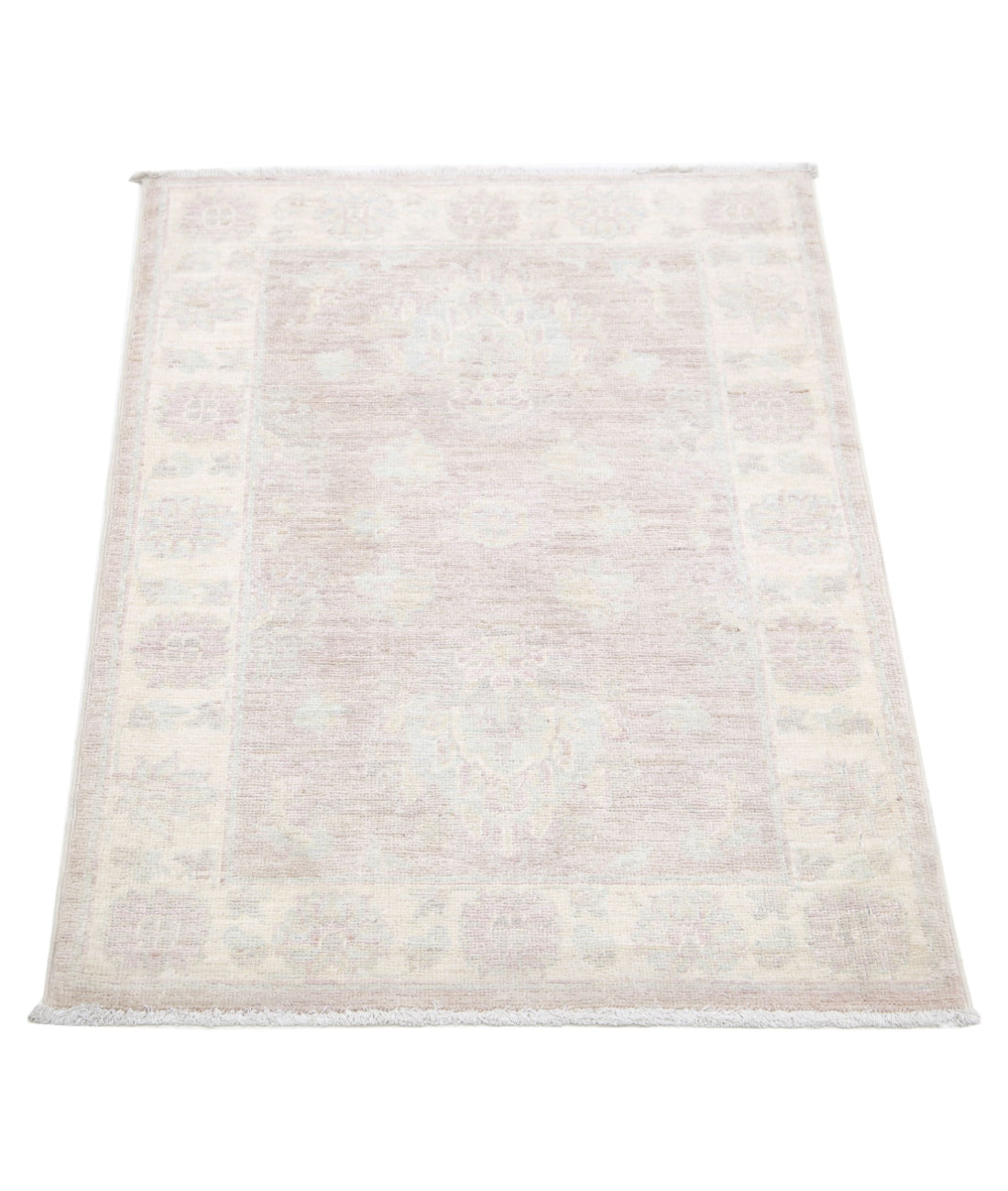 Hand Knotted Serenity Wool Rug - 2'1'' x 3'0'' 2'1'' x 3'0'' (63 X 90) / Brown / Ivory