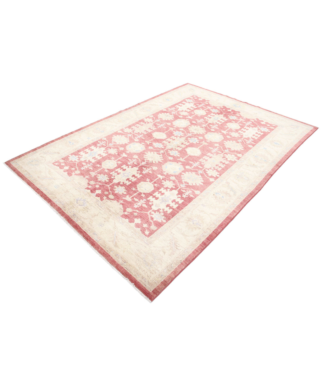 Alfombra de lana Serenity anudada a mano - 5'7'' x 8'0''
