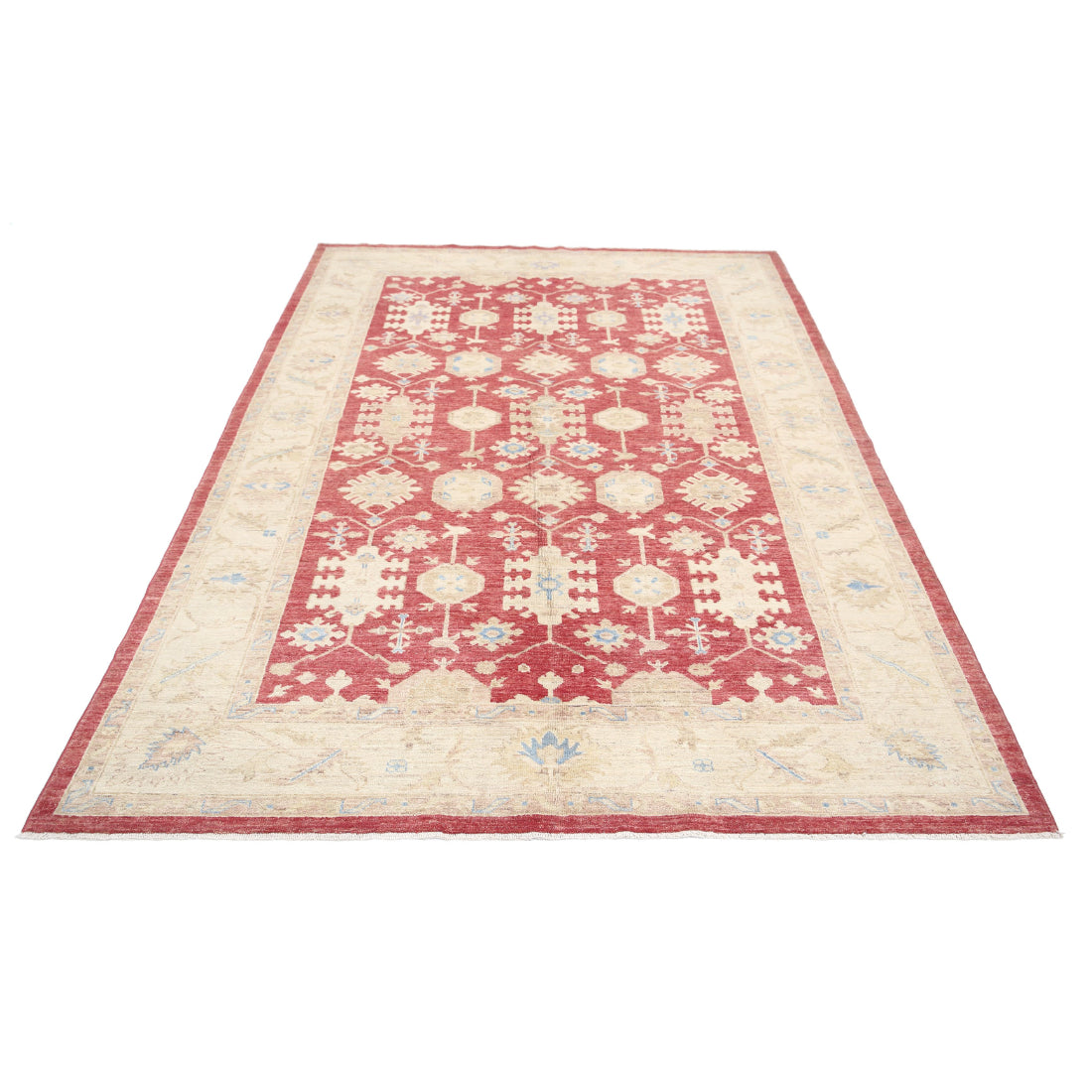 Alfombra de lana Serenity anudada a mano - 5'7'' x 8'0''