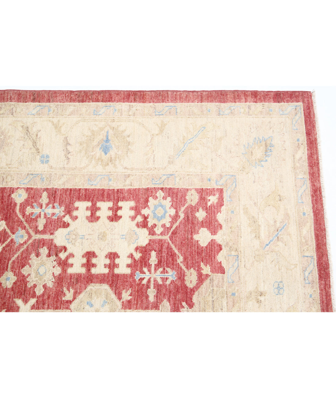 Alfombra de lana Serenity anudada a mano - 5'7'' x 8'0''