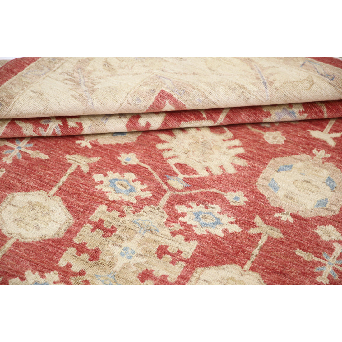 Alfombra de lana Serenity anudada a mano - 5'7'' x 8'0''