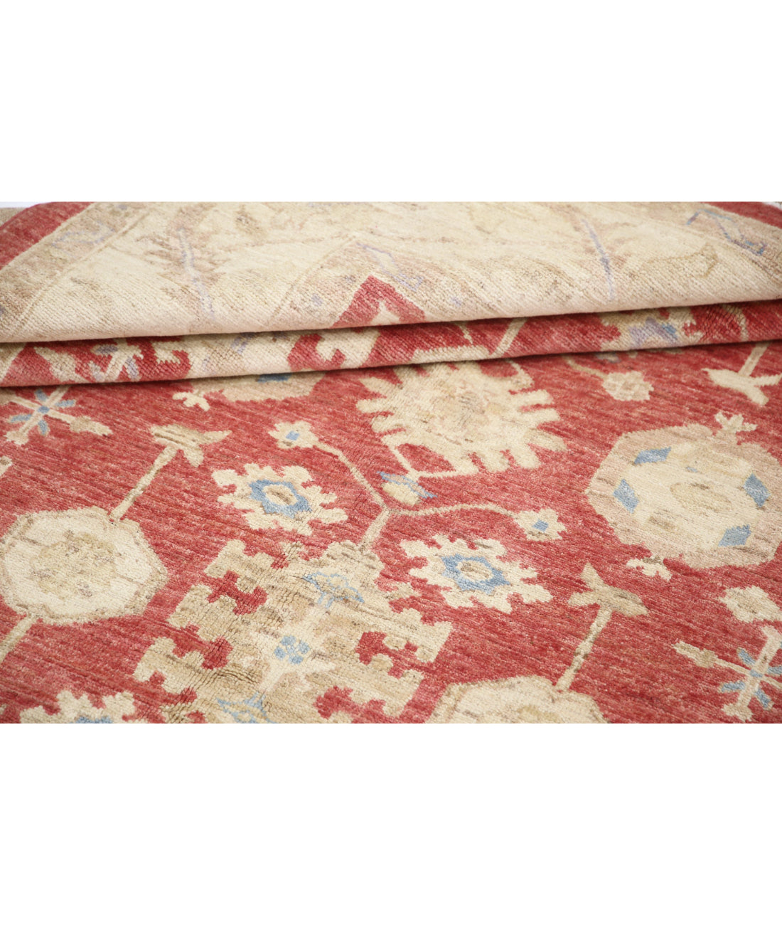 Alfombra de lana Serenity anudada a mano - 5'7'' x 8'0''