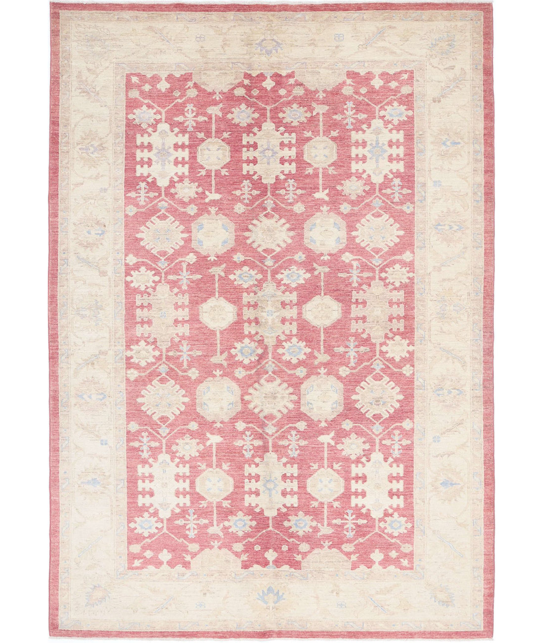Alfombra de lana Serenity anudada a mano - 5'7'' x 8'0''