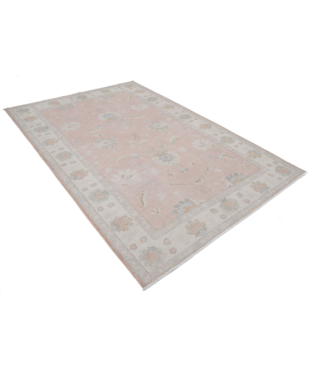 Hand Knotted Serenity Wool Rug - 5'11'' x 8'11''
