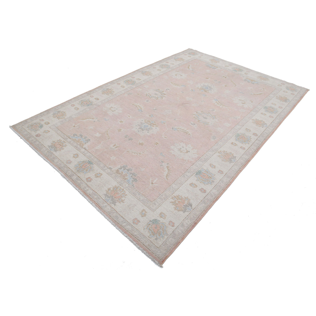 Hand Knotted Serenity Wool Rug - 5'11'' x 8'11''