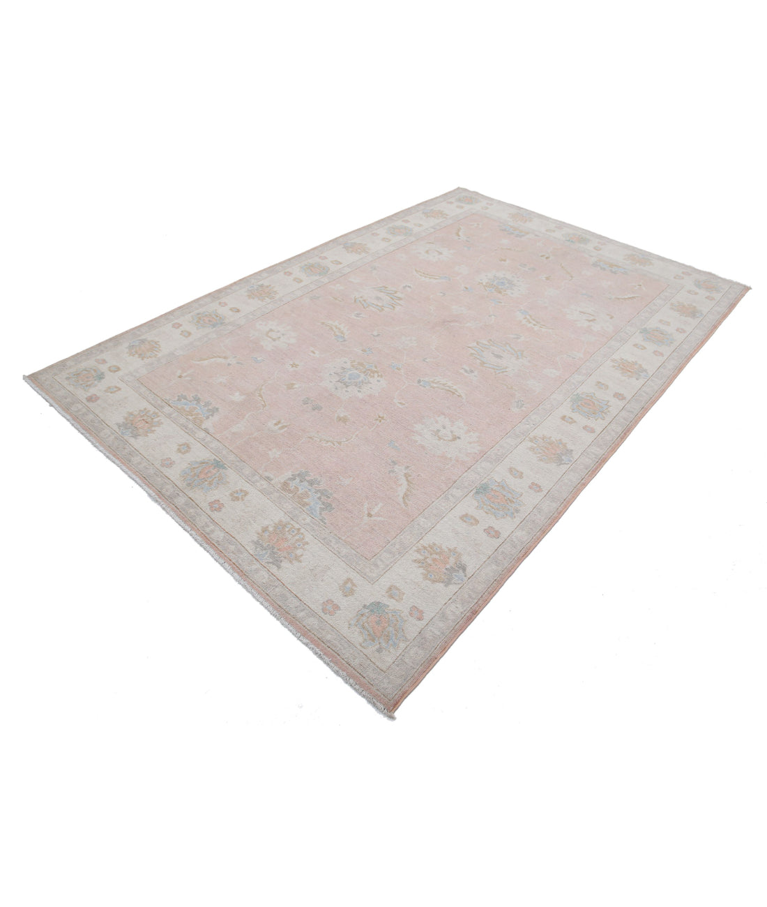Hand Knotted Serenity Wool Rug - 5'11'' x 8'11''