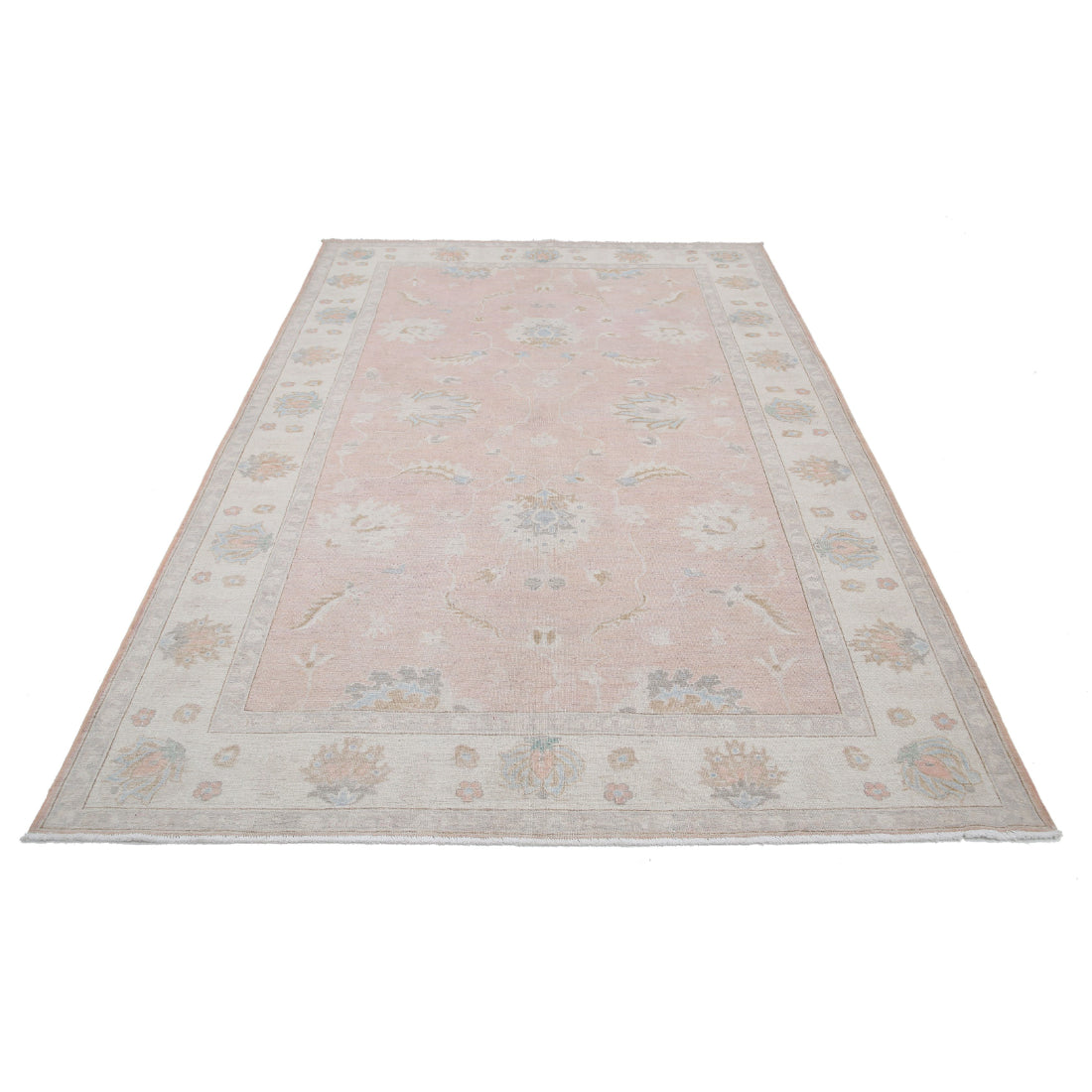 Hand Knotted Serenity Wool Rug - 5'11'' x 8'11''