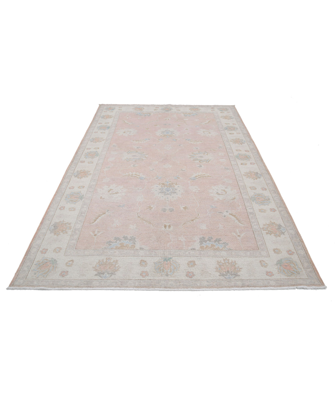 Hand Knotted Serenity Wool Rug - 5'11'' x 8'11''