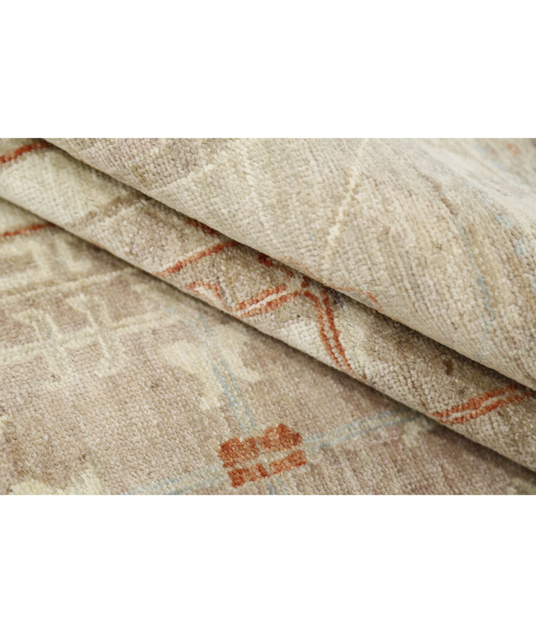 Hand Knotted Serenity Wool Rug - 9'7'' x 13'6'' 9'7'' x 13'6'' (288 X 405) / Brown / Brown