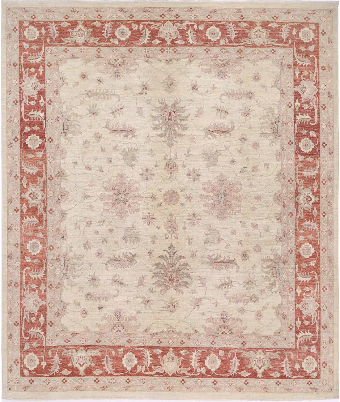 Hand Knotted Serenity Wool Rug - 9'11'' x 11'6''