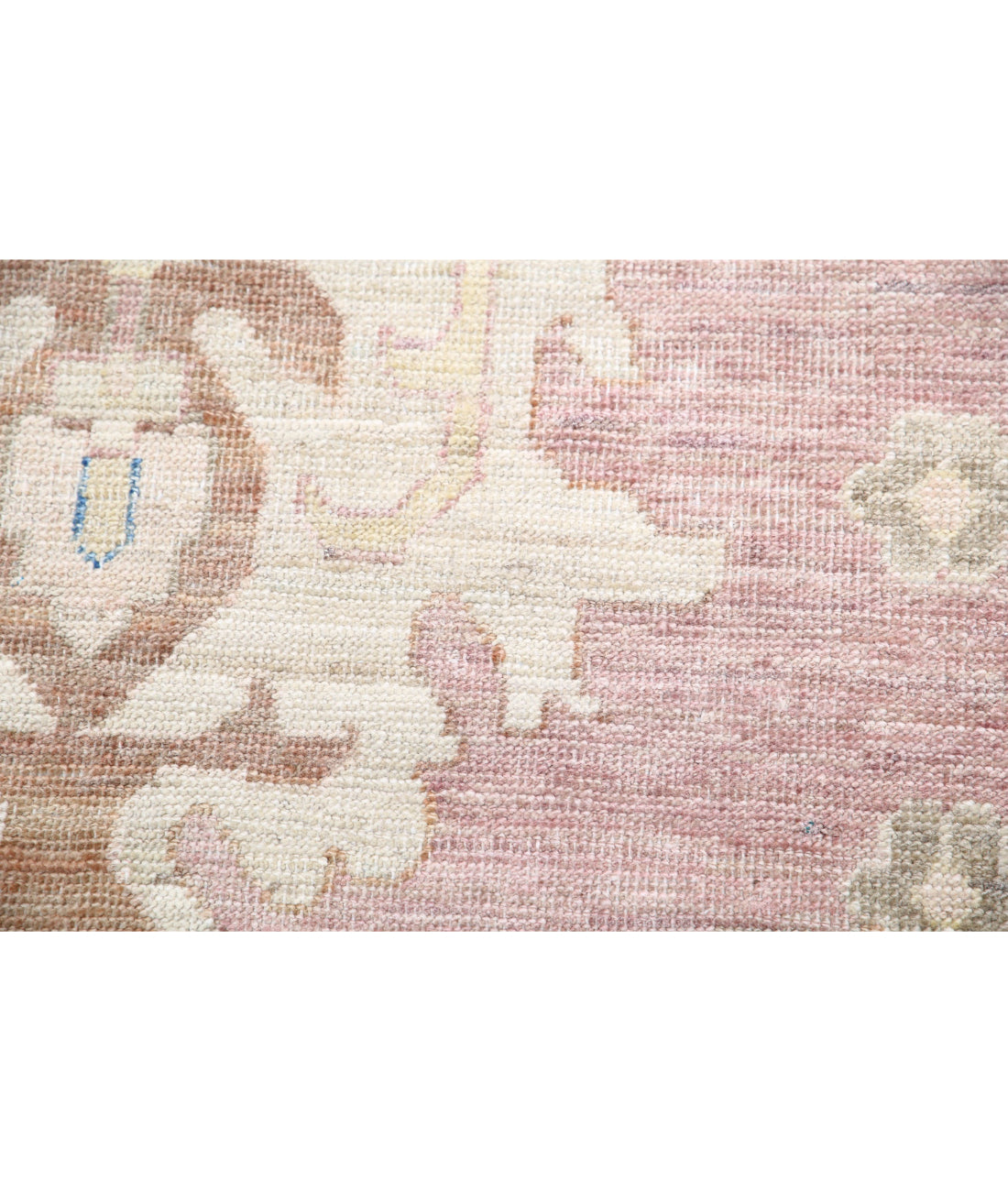 Hand Knotted Serenity Wool Rug - 9'10'' x 13'4'' 9'10'' x 13'4'' (295 X 400) / Brown / Ivory