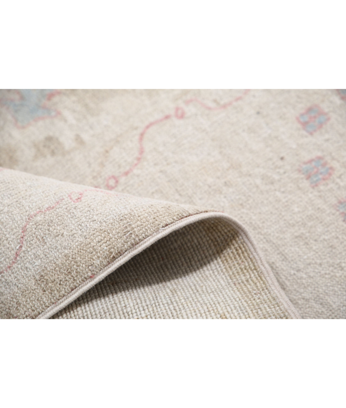 Hand Knotted Serenity Wool Rug - 6'5'' x 25'10''