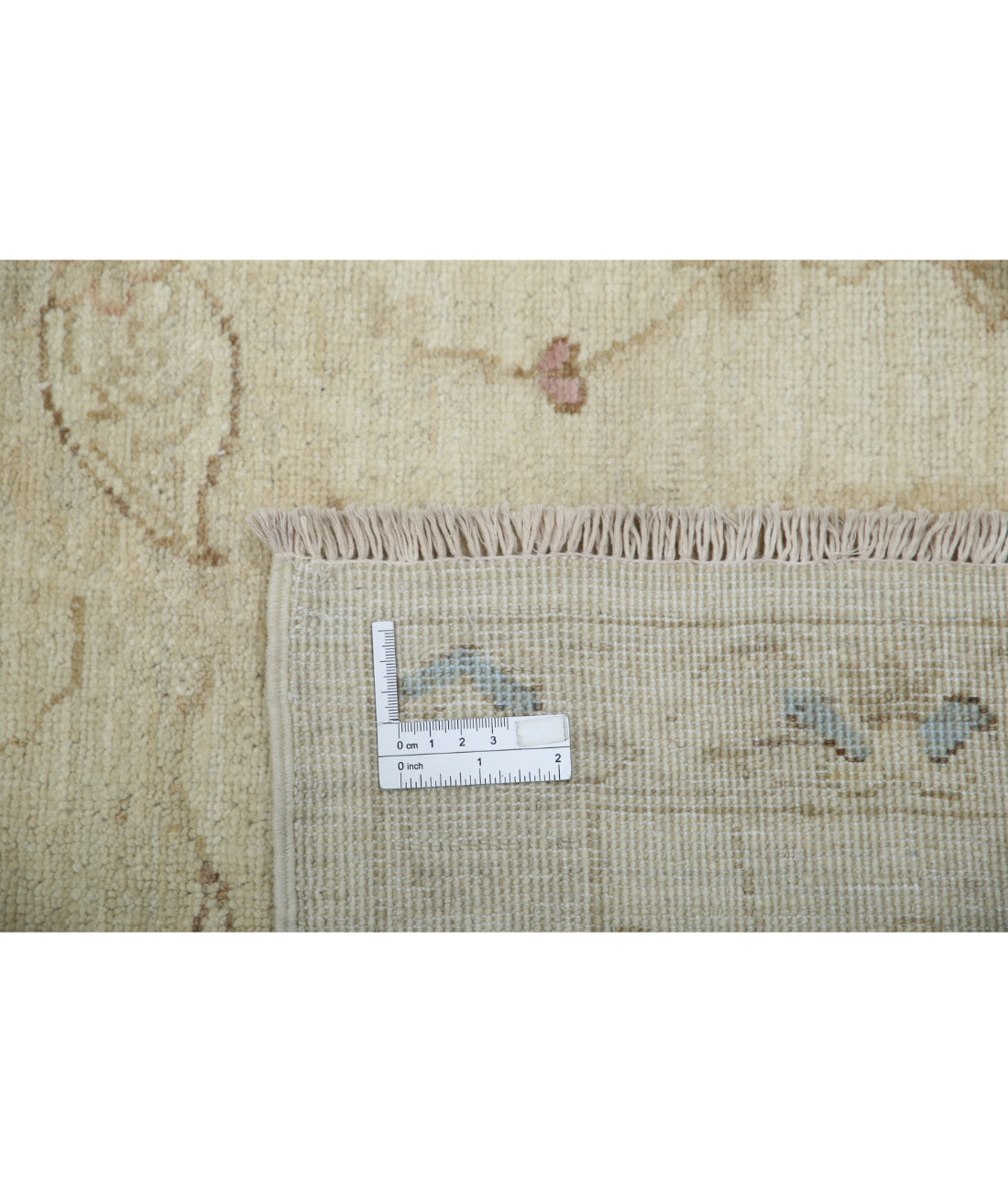 Hand Knotted Serenity Wool Rug - 8'1'' x 9'8'' 8'1'' x 9'8'' (243 X 290) / Ivory / Taupe