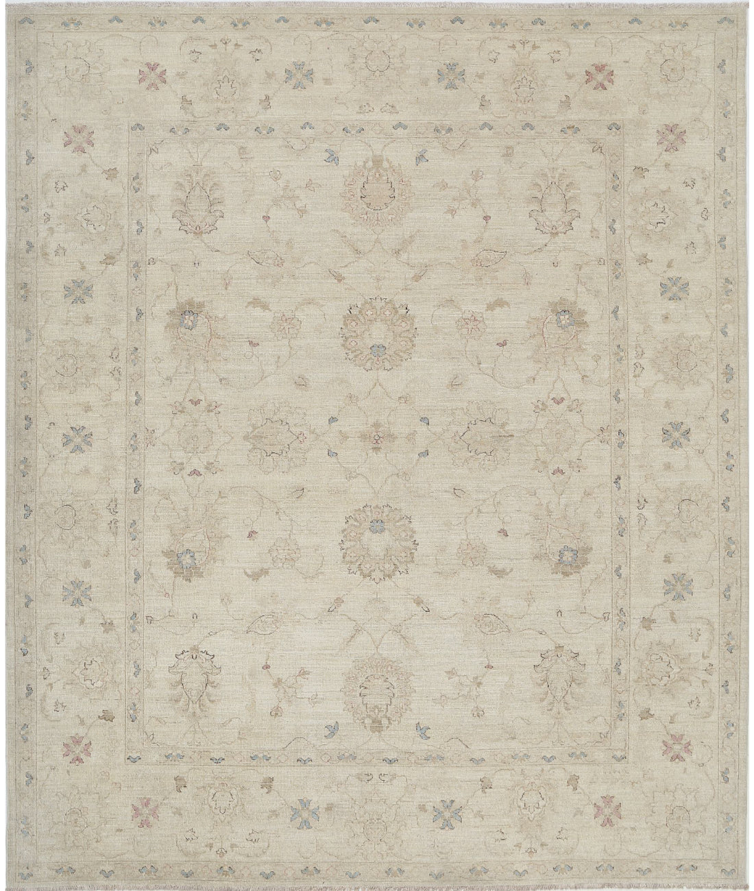 Hand Knotted Serenity Wool Rug - 8'1'' x 9'8''